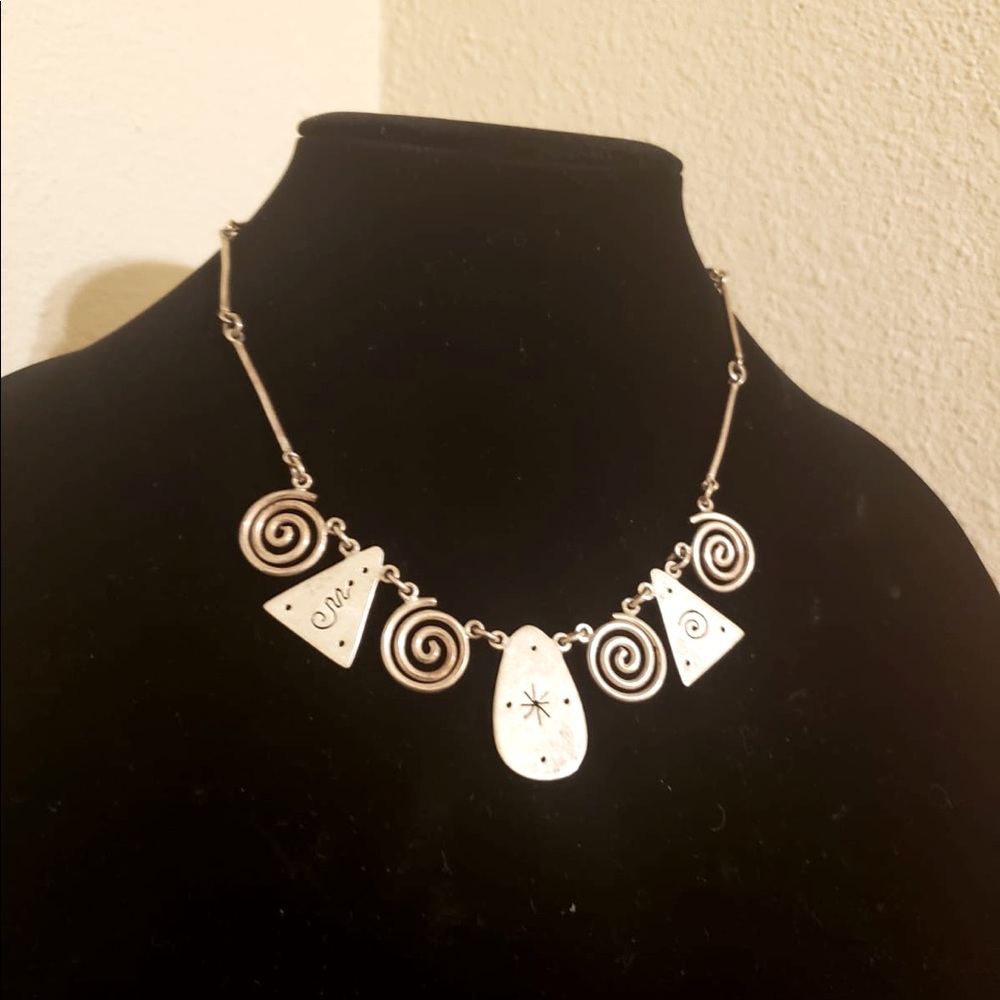 Silver necklace